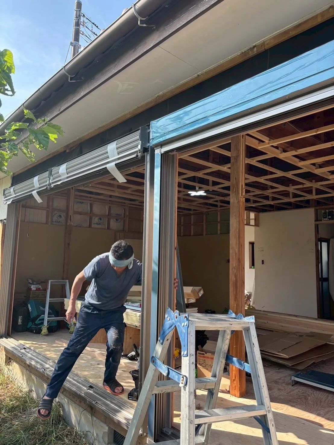 🔨✨九十九里町リフォーム工事の進捗です❗️解体作業が無事完了...