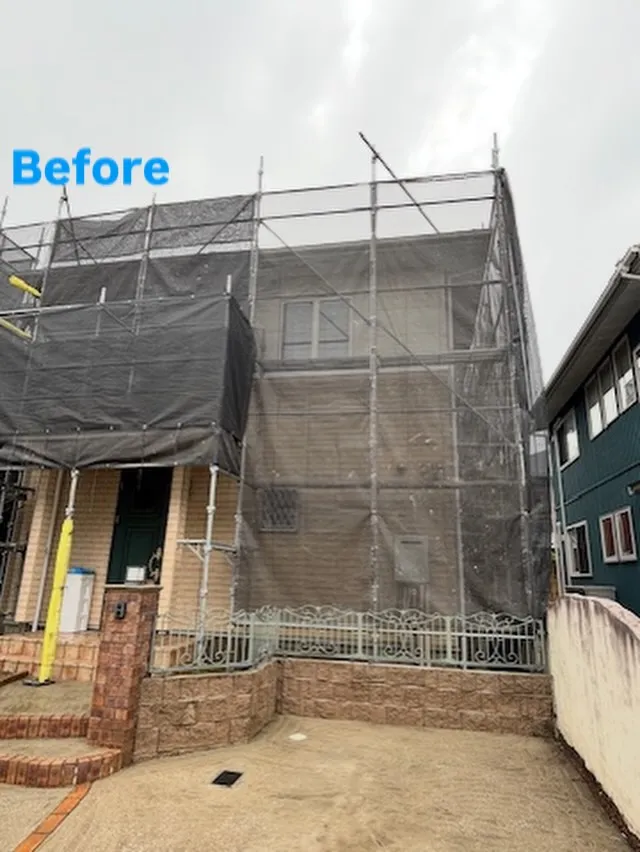 【外壁塗装工事】千葉市緑区おゆみ野南塗装工事