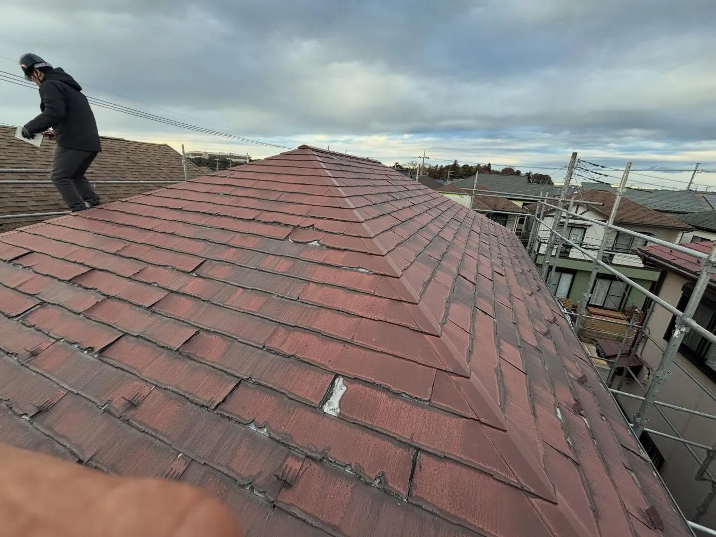 【屋根葺替え工事】千葉市緑区