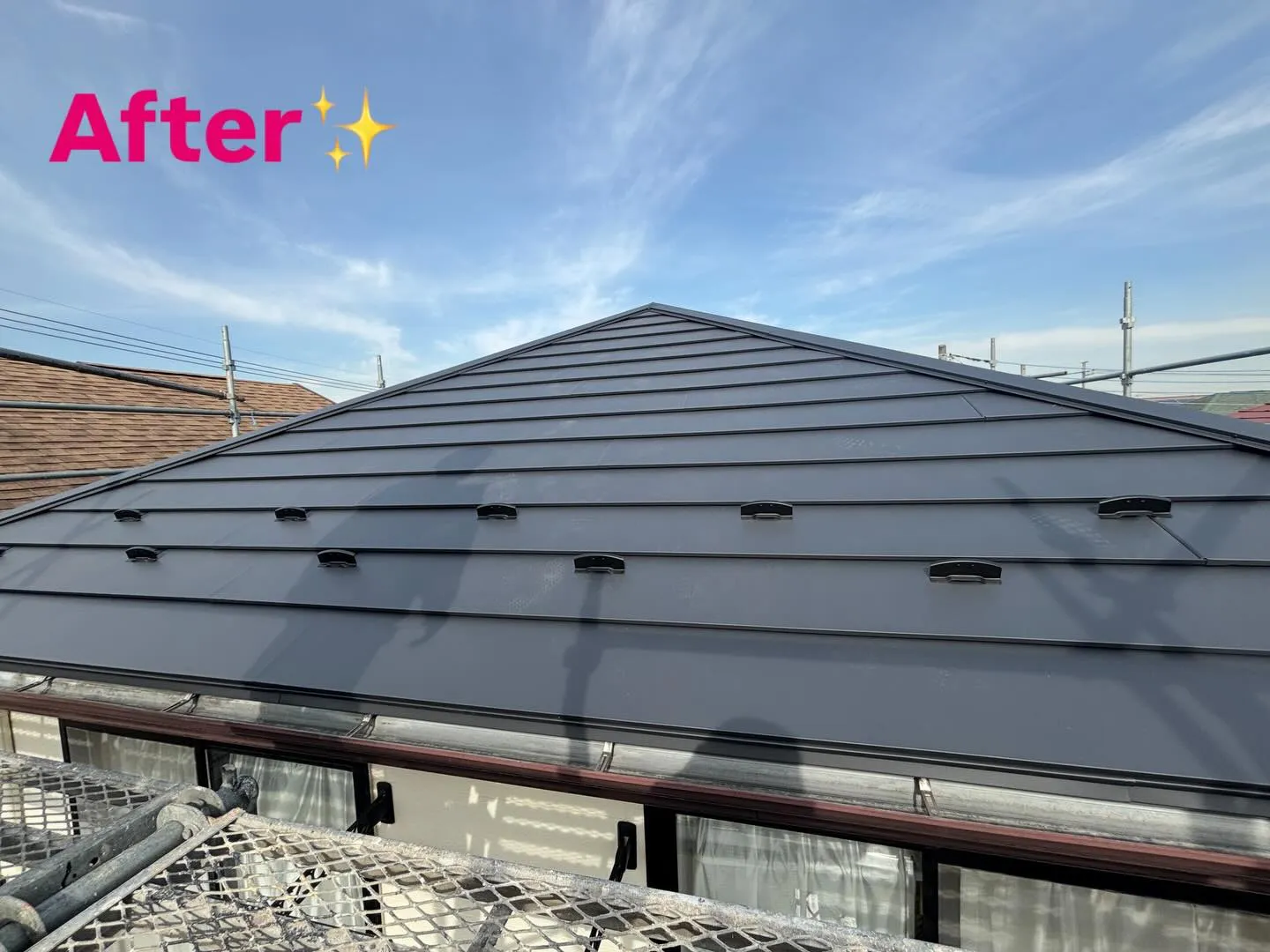 【屋根葺替え工事】千葉市緑区おゆみ野