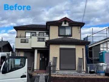 【外壁塗装工事｜Before→After】