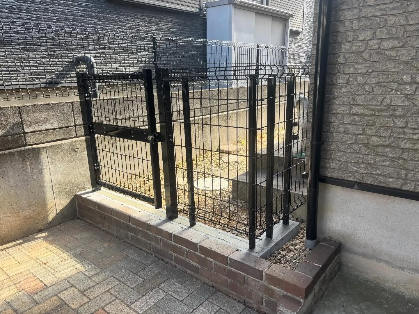 【外構フェンス取付け工事】四街道市めいわ