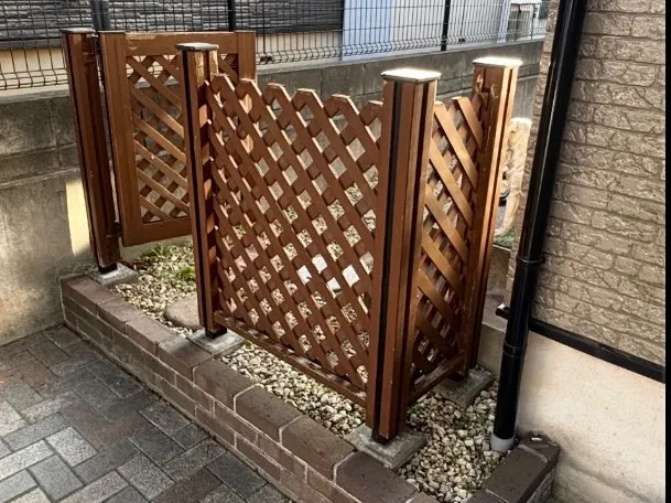 【外構フェンス取付け工事】四街道市めいわ