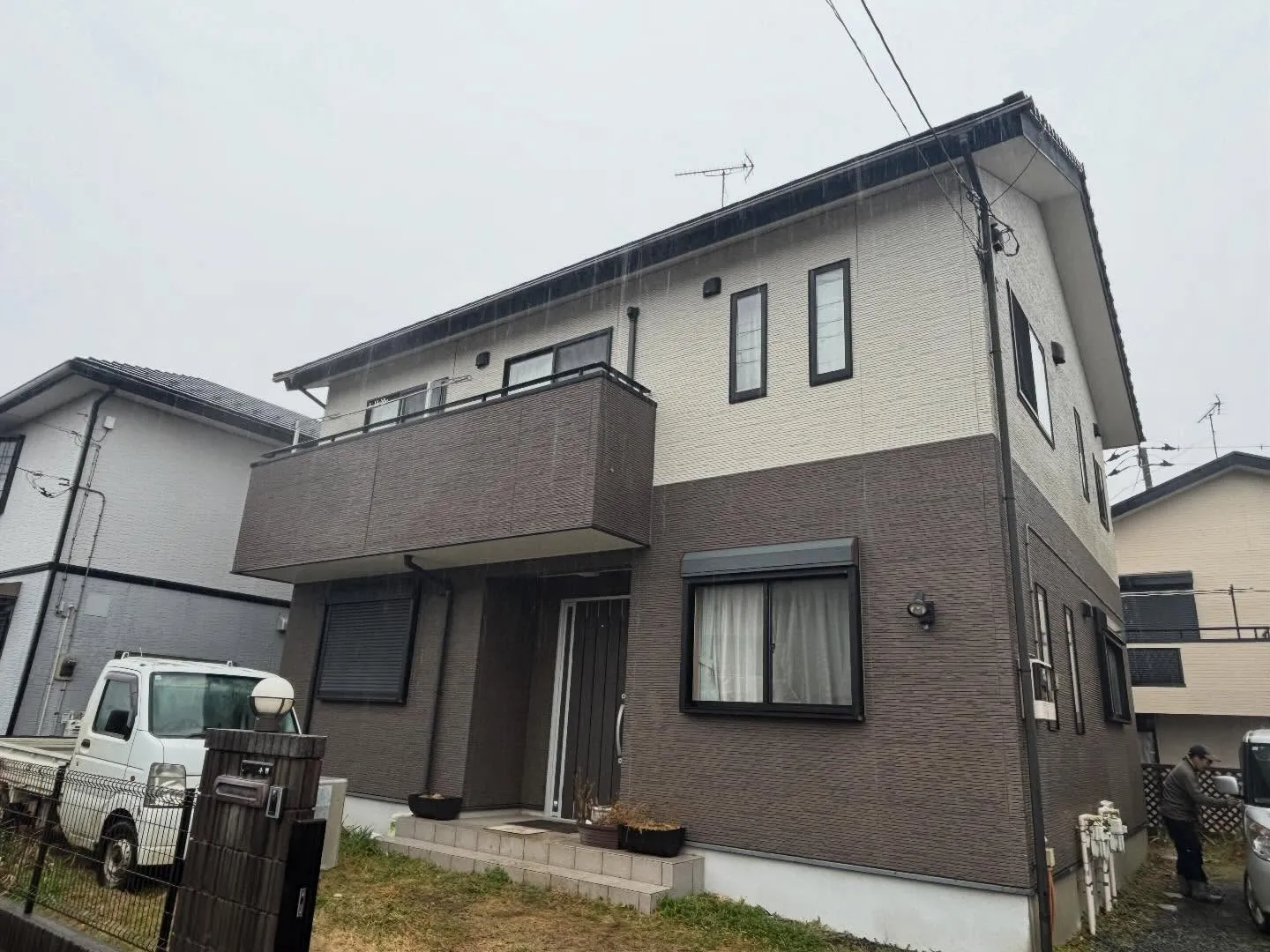 【外壁塗装工事】千葉市緑区あすみが丘