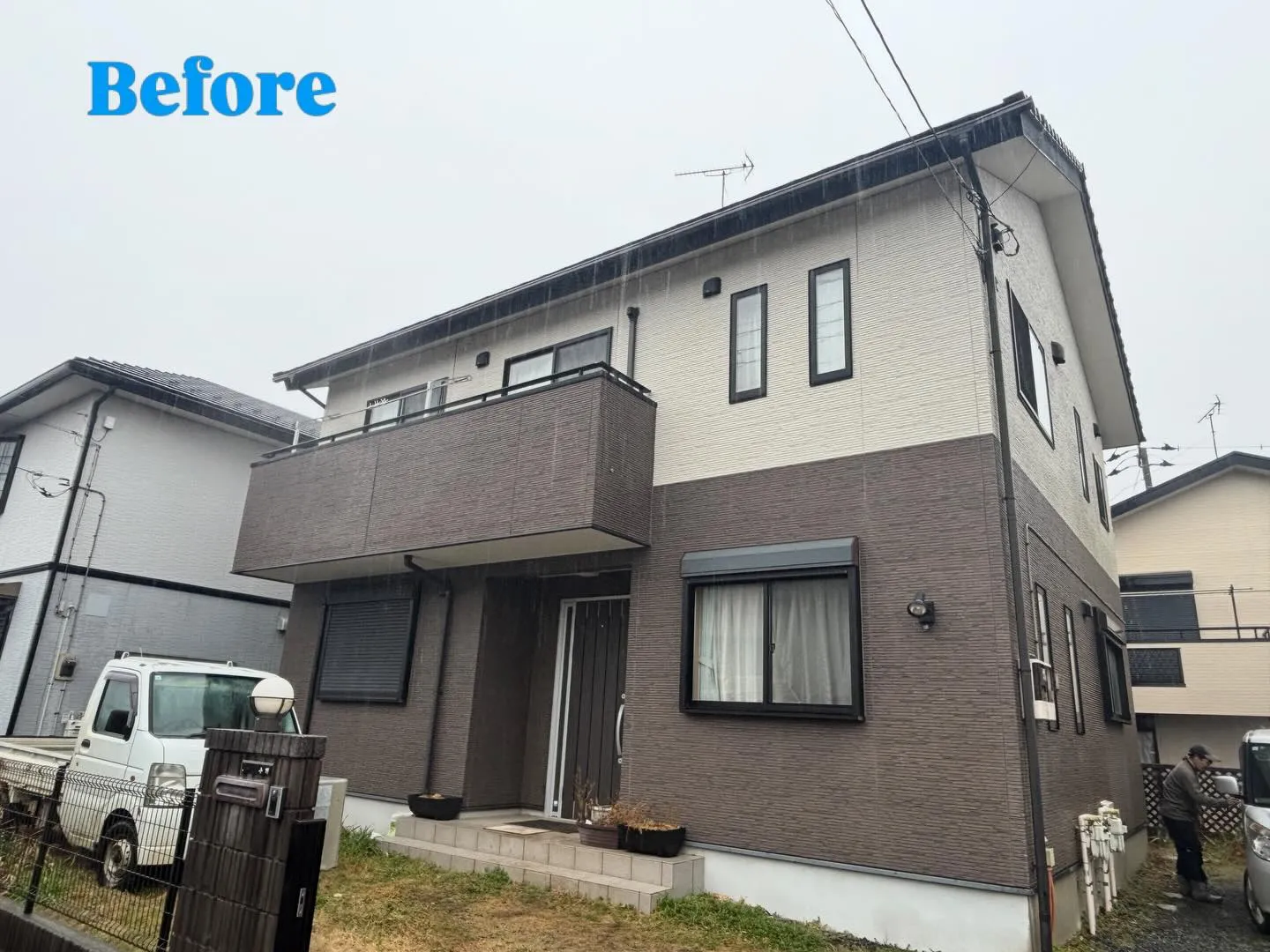 【外壁塗装工事】千葉市緑区あすみが丘