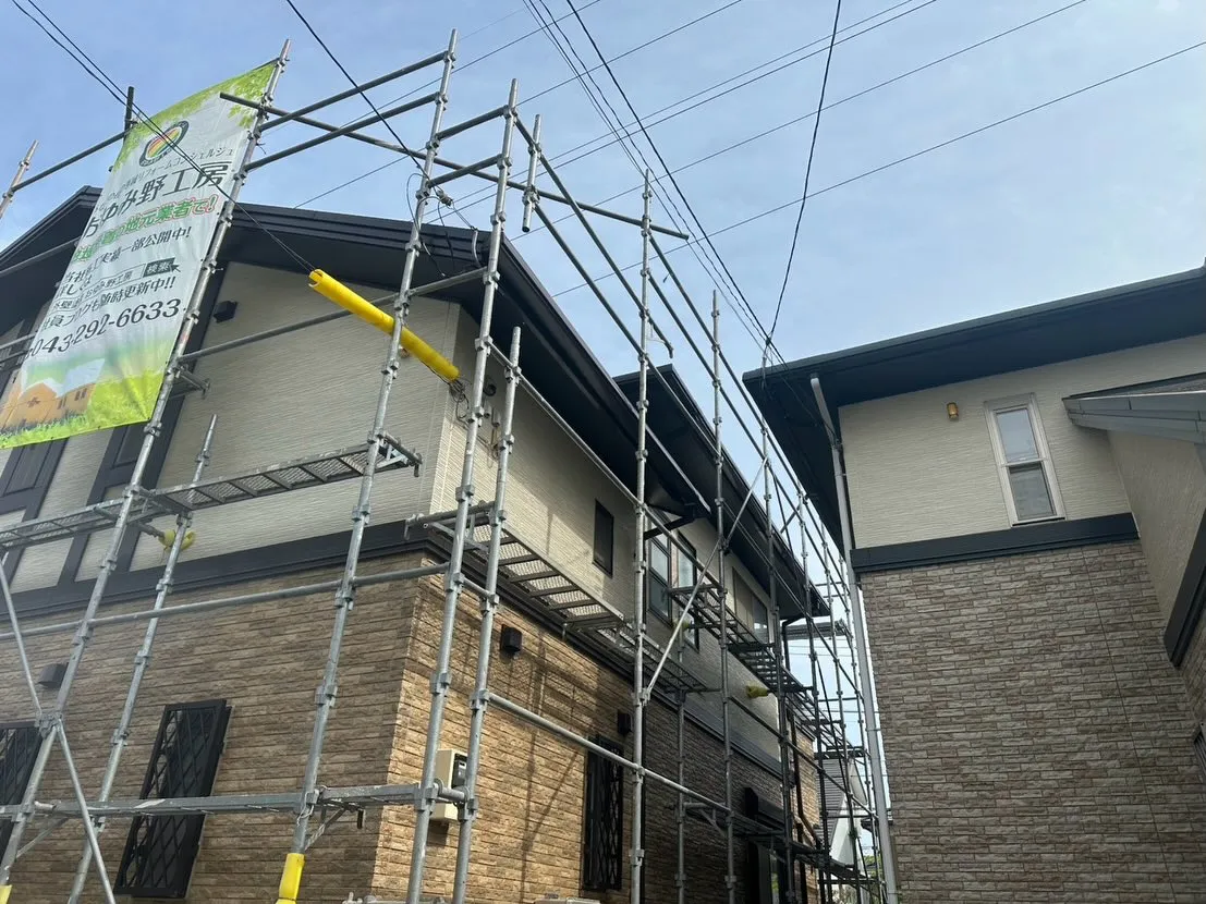 【スレート屋根（パミール）カバー工法工事】千葉市緑区おゆみ野...